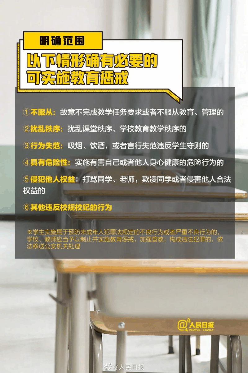 周知！《中小學(xué)教育懲戒規(guī)則（試行）》3月起實(shí)施，這些要點(diǎn)須了解！
